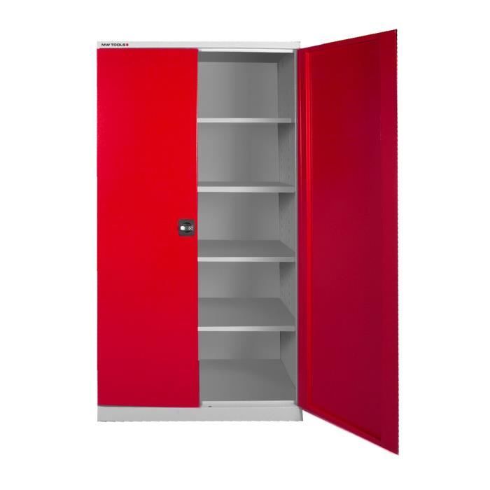 Armoire Universelle Avec 4 Etageres Reglables Mw Tools Dek11058
