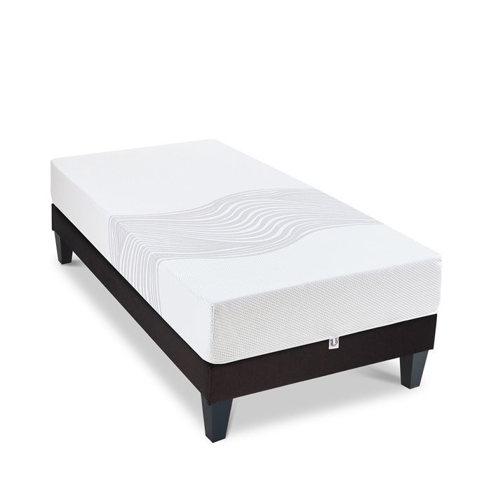 Ensemble Sensitive 90x200 cm Matelas Mousse + Sommier Bois Ensemble Sensitive 90x200 cm Matelas Mousse + Sommier Bois