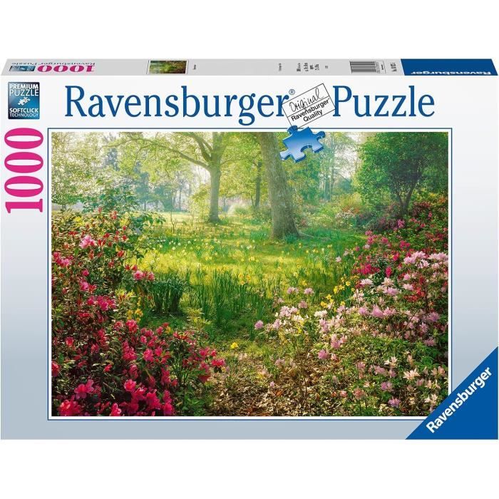 Puzzle Ravensburger 5000 Pièces – Parc Fleuri (1985) – Neuf