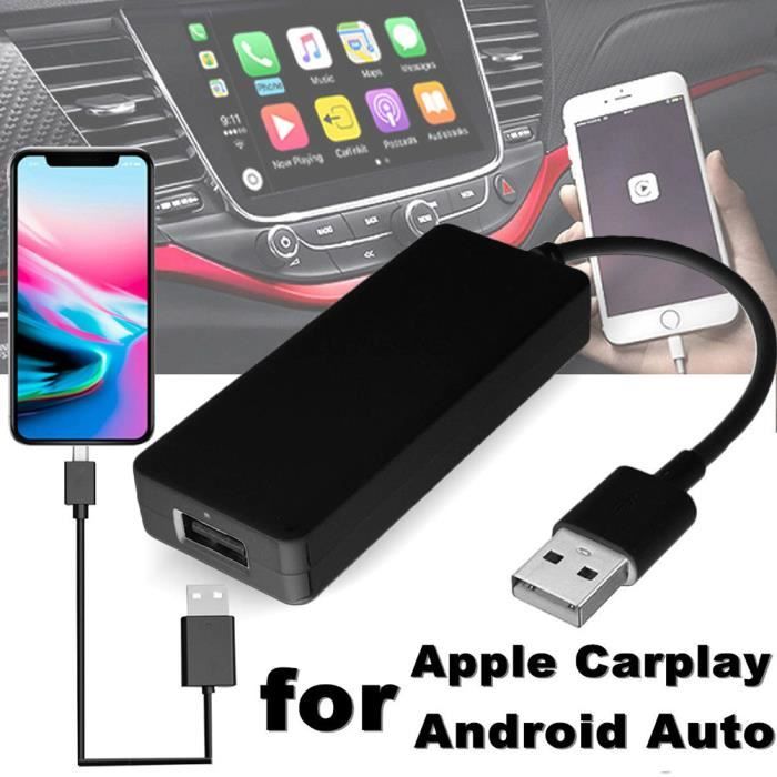 Adaptateur de navigation automobile pour lecteur de navigation USB pour iOS Apple CarPlay Android Auto
