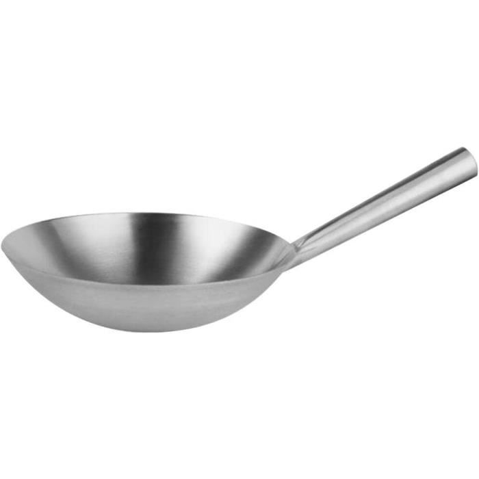 Wok En Acier Inoxydable Wok À Usage Intensif Marmite Shabu Shabu Poêle À Omelette Poêle À Frire