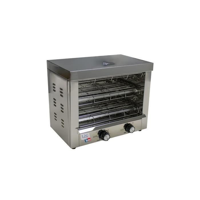 Toaster Professionnel Inox Double Niveaux[J943] - Cdiscount Electroménager