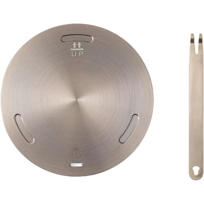 Diffuseur De Chaleur Plaque Adaptation Induction 13,8cm - Plaque Chauffante Inox Pour Gaz Et Cuisson