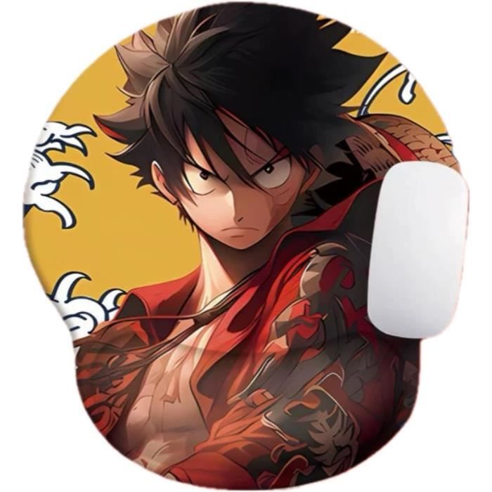 Tapis Souris Mac Tapis De Souris Aluminium - Surface Micro-Sablée - Base Caoutchouc Antidérapante - Rond Noir Tapis Gaming Métallique