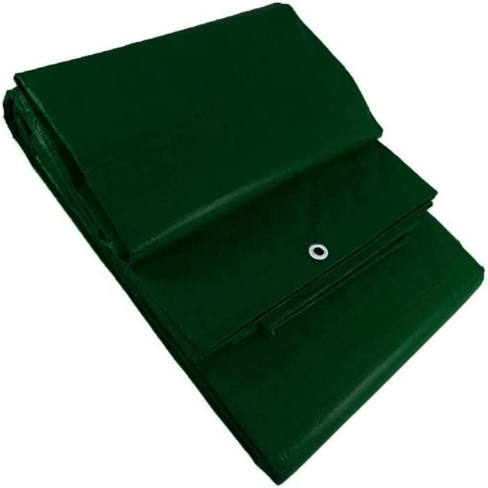 Bâche Imperméable 450G-M² Bâche Robuste 2X2M 3X3M Tente Auvent Anti