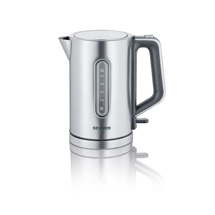 Bouilloire Électrique Severin WK 3402 – Acier inoxydable, 1.7L, 2400W - vue 2