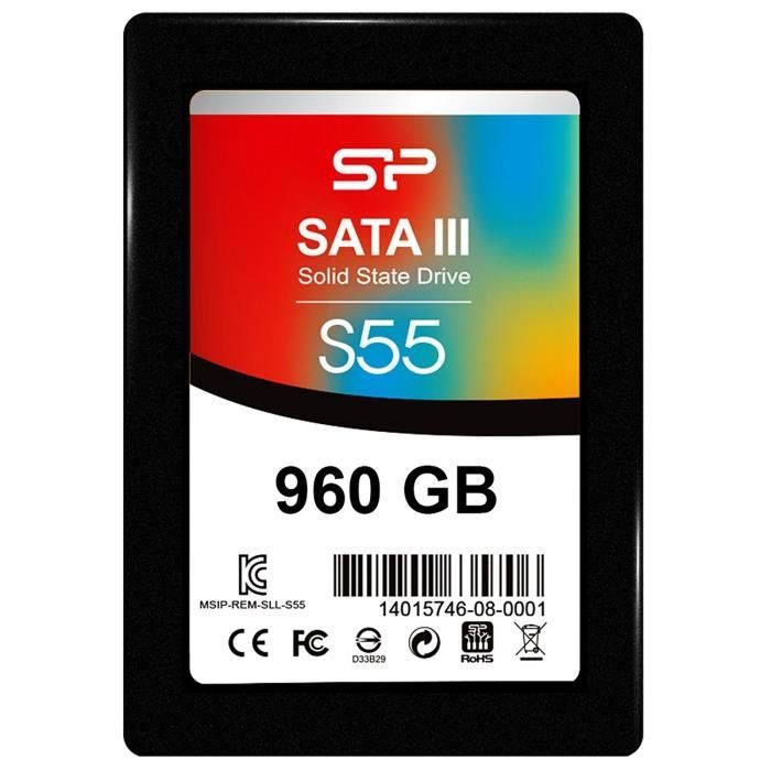 SILICON POWER SSD - SATAIII (TLC) - S55 - 960 GB - 7mm 2.5\