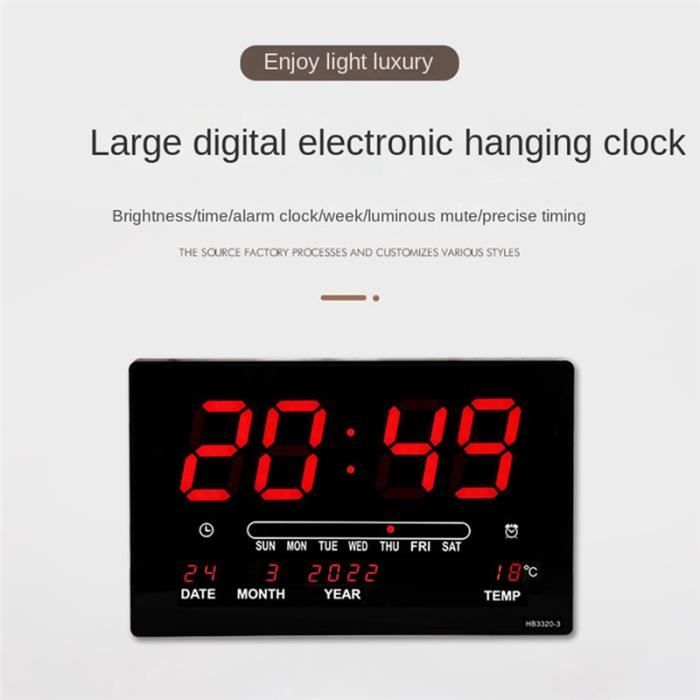Horloge numérique étanche - RA10 LPoE - Huchez - Horloges Huchez Horloge numérique étanche - RA10 LPoE - Huchez - Horloges Huchez