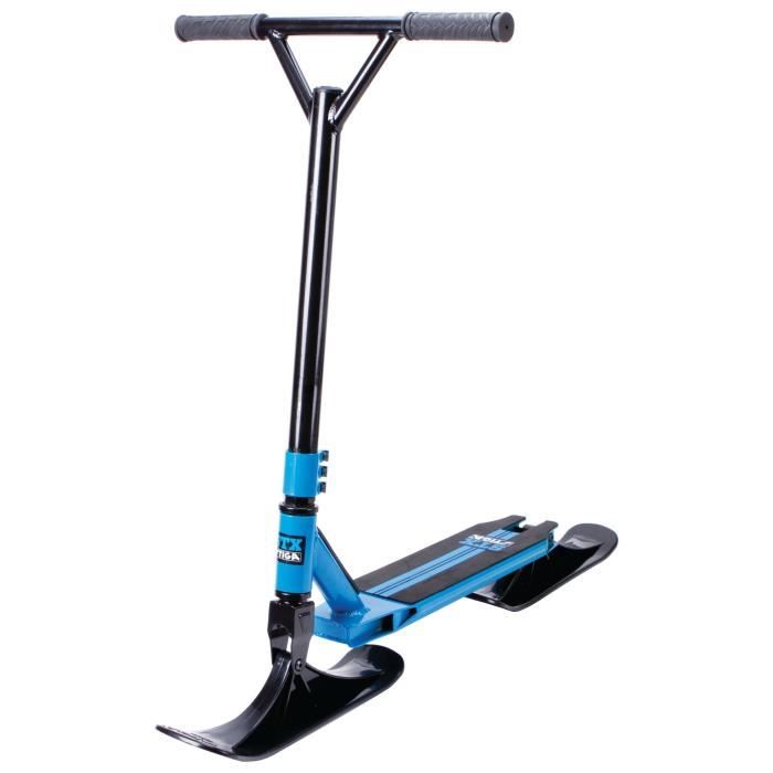 Trottinette à Neige Frendo Pour Enfant - Guidon Réglable 77-87cm - Pliable - Vert/Noir - Pour 5+ Ans