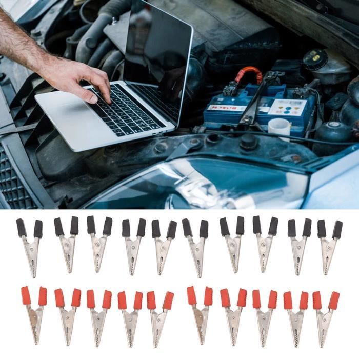 BCOATH Lot De 50 Pinces Crocodiles Rondes En Bois Pour Travaux Manuels