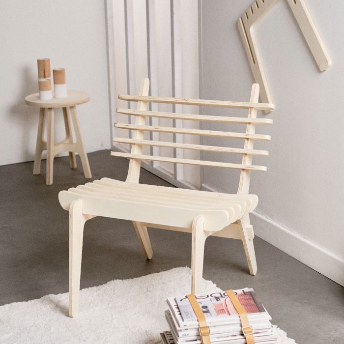 Fauteuil Japandi SIMPLICITY - Catalogue 1/2023 - Beige TU Fauteuil Japandi SIMPLICITY - Catalogue 1/2023 - Beige TU