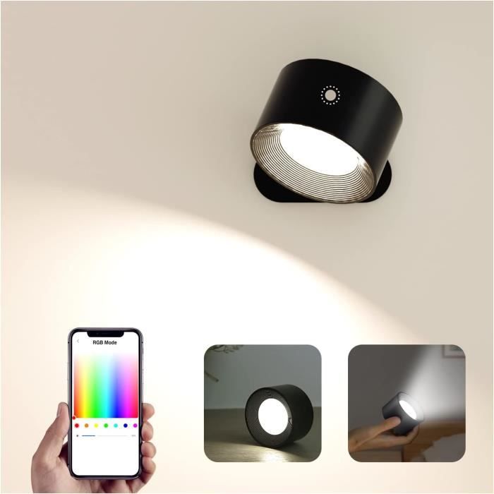 Lampe à pince Mara réglable câble à prise, blanc