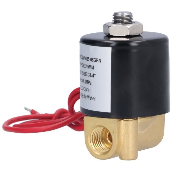 Électrovanne Hydraulique 2/2 12V Normalement Ouverte - Lot De 2, Pour Circuits Huile/eau