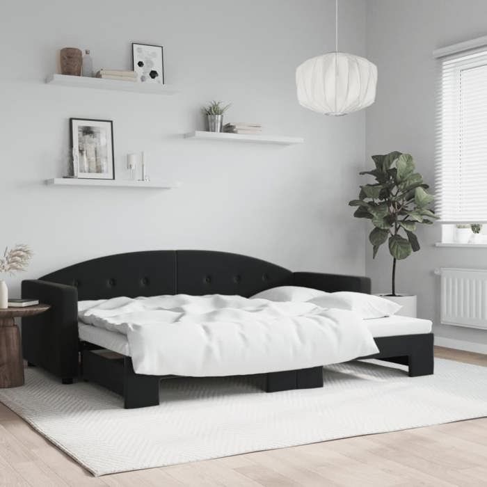 vidaXL Lit de jour avec gigogne sans matelas 80x200 cm 3197298