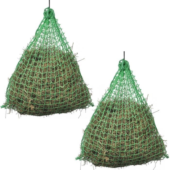 Meilleurs prix pour vidaXL Filet à foin 2 pcs Rond 1 x 1 m PP