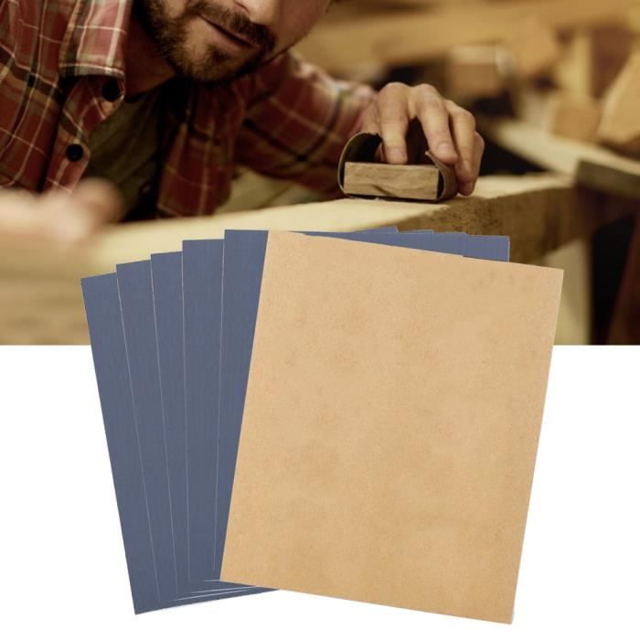 YOSOO Papier abrasif étanche 100pcs Waterproof Sandpaper Fast Heat