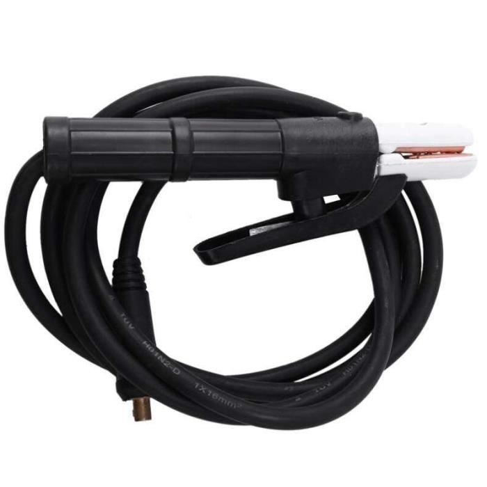 1 support d'électrode de soudage 300 ampères pour câble de 3 m, connecteur de 10 à 25 mm pour soudeur inverseur ARC MMA