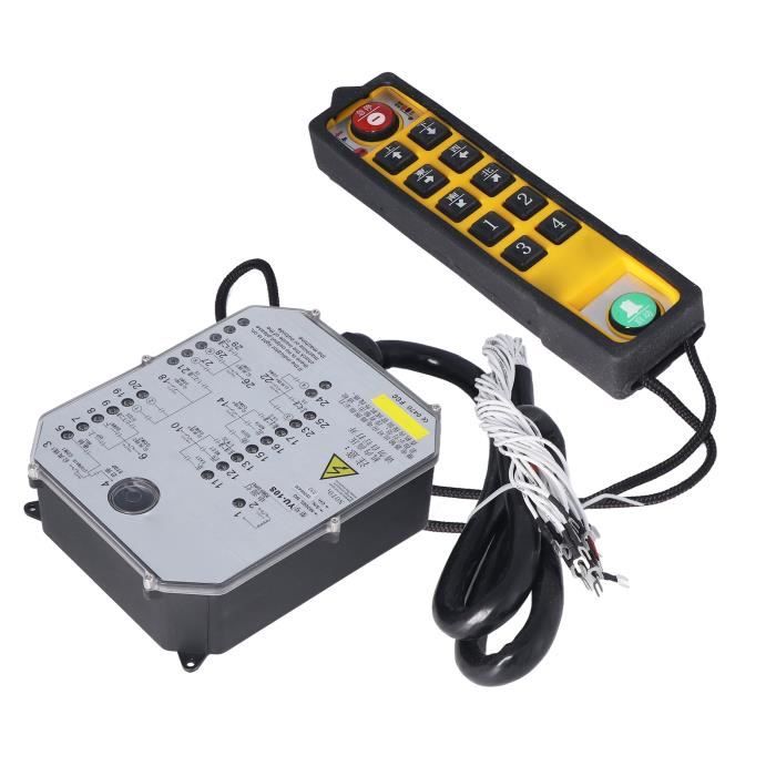 Télécommande De Grue Industrielle Q800 – 8 Boutons, 12V/24V, Sans Fil, Universelle