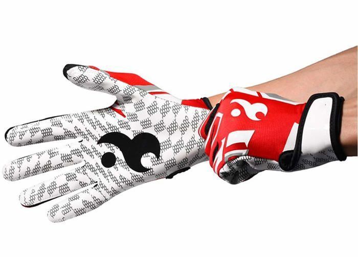 Gants de frappe unisexes pour baseball et softball, antidérapants, accessoires de baseball pour adultes, rouge-L - Sport