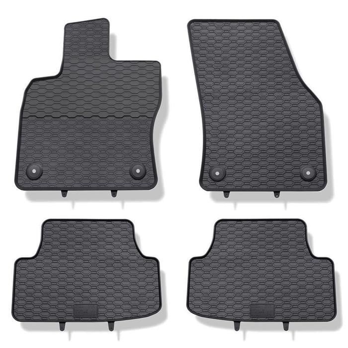 Tapis De Sol 3D X-Trail T30 2001-2007 | Caoutchouc TPE Antidérapant, Protection Bord Haut - Noir
