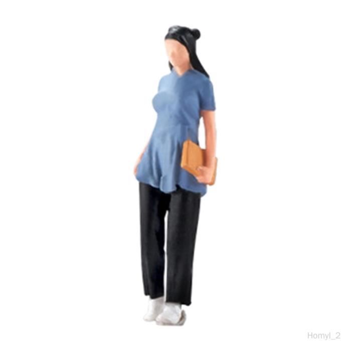 ZheElen Realistic 1:32 People Figure Hand Painted Mini Style Layout Railway Projects B DIY Style A