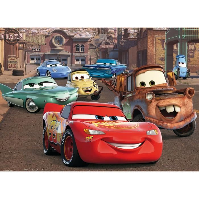 Puzzle double face Disney Cars 3 Racer - LISCIANI GIOCHI - 108 pièces ...