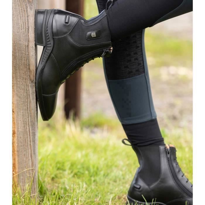Bottes d'équitation cuir femme Premier Equine Milton noir 39