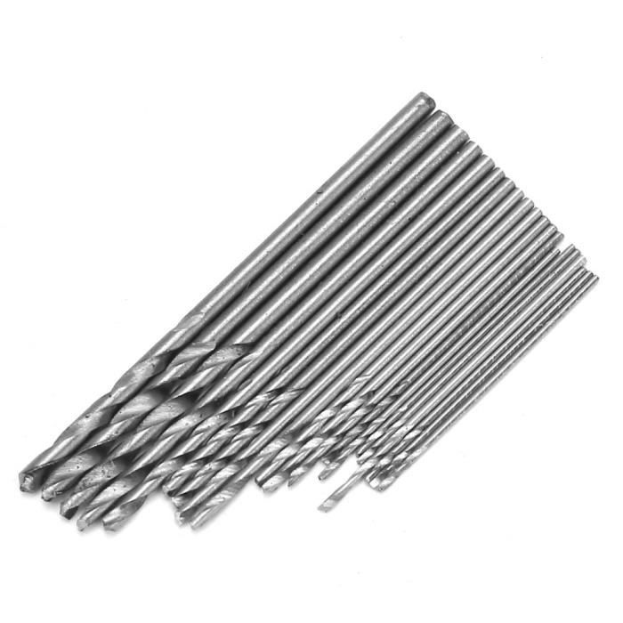 Lot De 4 Forets Hélicoïdaux 1mm - Pour Micro-gravure Haute Vitesse - Diamètre 2.35mm