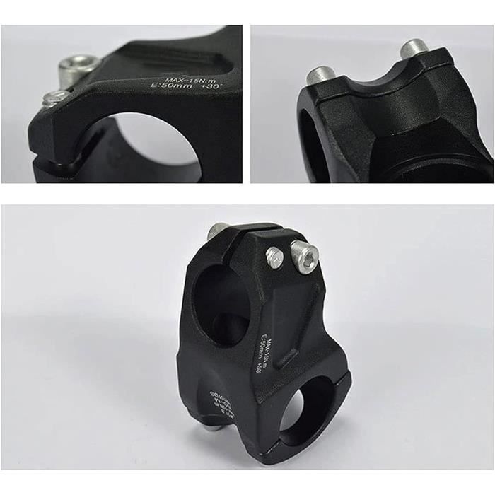 Tige courte vélo 28,6 mm 1-1/8 tube de direction durable tige