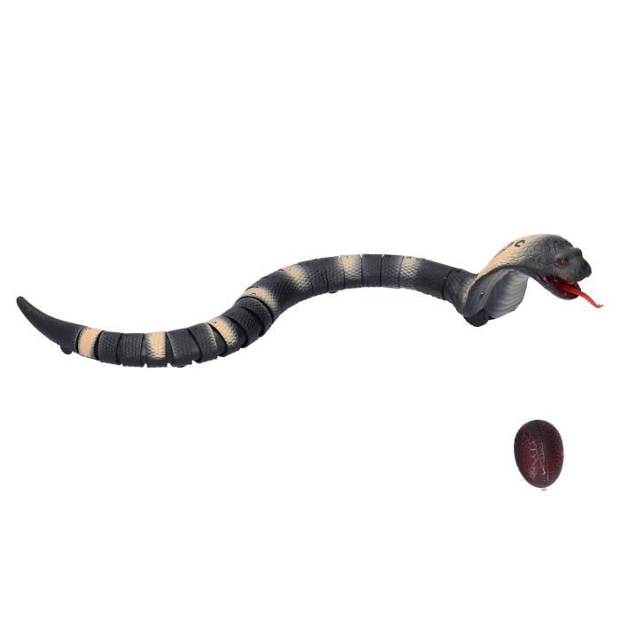 Dilwe jouet de serpent Télécommande infrarouge Snake Toy Simulation Snake  Animal Model Electric Trick Toy (Stripe) - Cdiscount