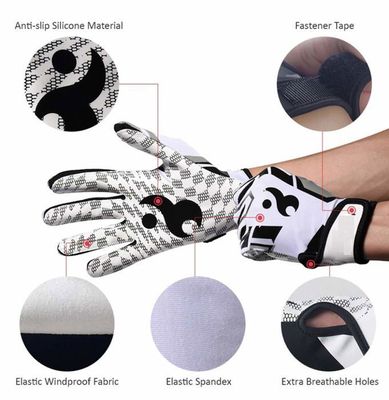 GANTS DE KARATE ROUGE SANS POUCE - Tigre Thai
