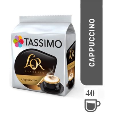 TASSIMO - L'Or Cafe Cappuccino Dosettes Souples 260G - Lot De 3 - Vendu Par  Lot : : Epicerie
