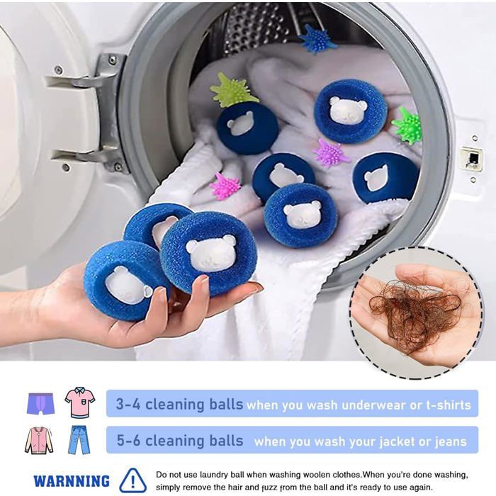 Boule Anti Poil Machine Laver Carrefour