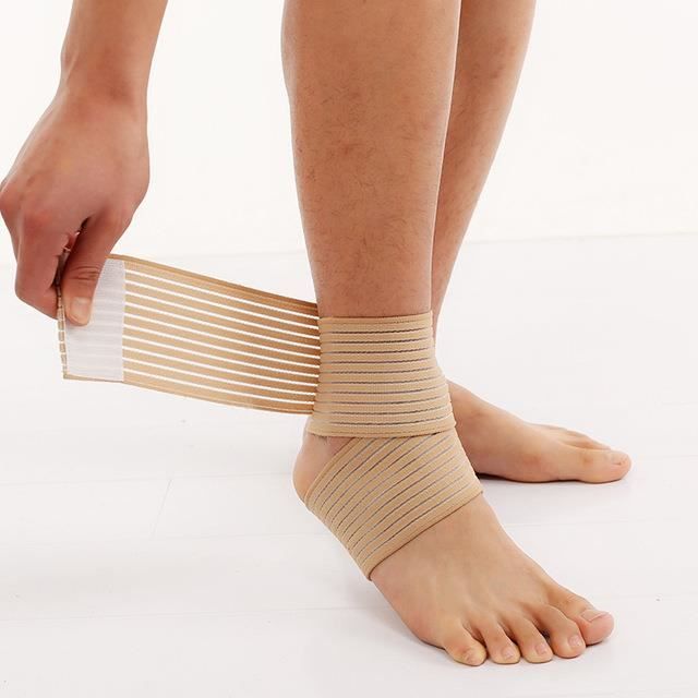 Bandage De Cheville Rembourré Et Réglable - Soutien Et Soulagement De La Douleur Pour Sport Et Quotidien (Taille S)