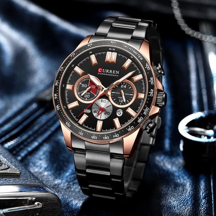 Curren chronometer horloge discount