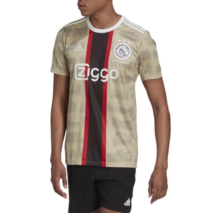 Maillot adidas AJAX AMSTERDAM 3EME Couleur Doree Technologie AEROREADY Manches Courtes Cdiscount Sport