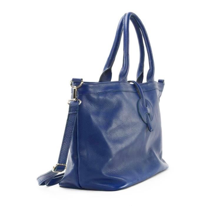 Sac à Main Porté épaule 3 En 1 Bleu/gris - Neuf Avec étiquettes, Fermeture éclair, Matières Acrylique Et Faux Cuir