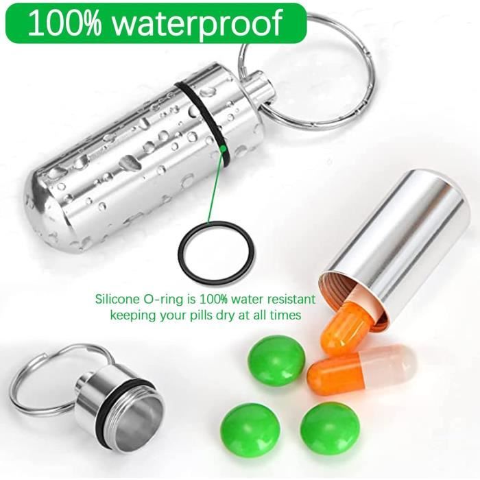 Lot De 4 Bouteilles à épices Portables En Verre Avec Cuillère Et Entonnoir - Mini Poivrières Anti-fuite