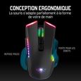 SPIRIT OF GAMER - ELITE M70 - Souris Gamer Sans Fil Rechargeable avec Repose Pouce - 8 Boutons Programmables - Rétroéclairage RGB-3
