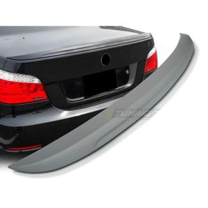 Aileron Arrière De Coffre Style MP Pour BMW Série 5 E60 4 Portes (2004-2010) - Noir, En ABS, Installation Adhésive Facile