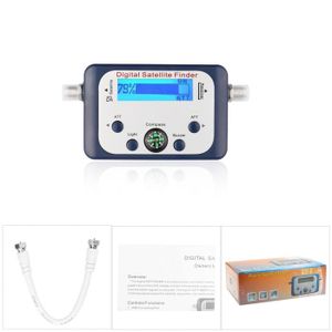 Compteur De Signal Satellitefonction De Contrôle D'atténuation Du Détecteur De Satellite Pour