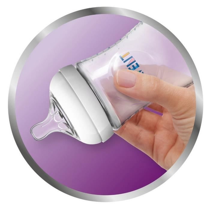 Philips Avent Biberon en verre à Réponse Naturelle - sans BPA pour les –  L'Escale Rose