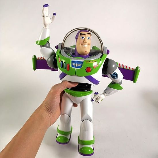 Toy Story Parlant Buzz L Eclair Figurine D Action 12 Jouet De Noel Cadeau D Anniversaire Pour Enfants Garcons Cdiscount Jeux Jouets