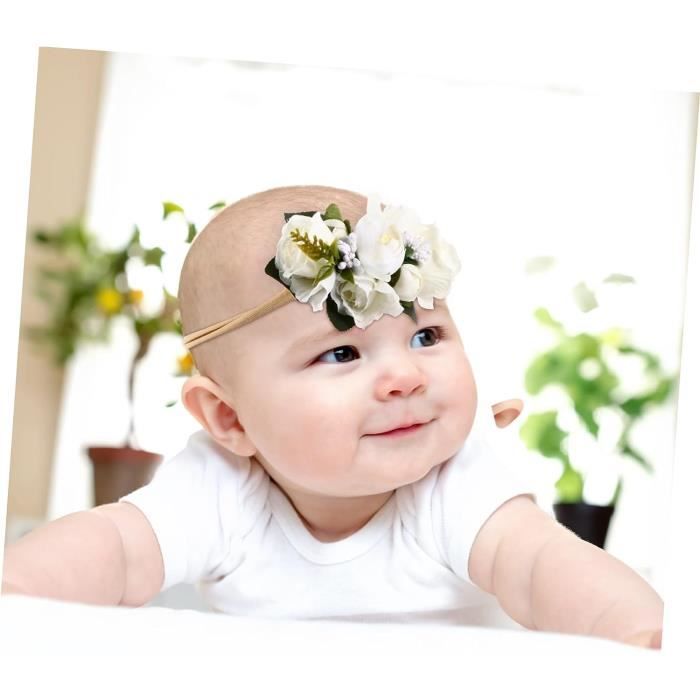Bébé Fille Tête Fleur Enfant Cheveux Accessoires Cheveux Accessoires De  Mariage Bandeau Floral Bandeaux Doux Infantile Fleu[x5774] - Cdiscount Au  quotidien