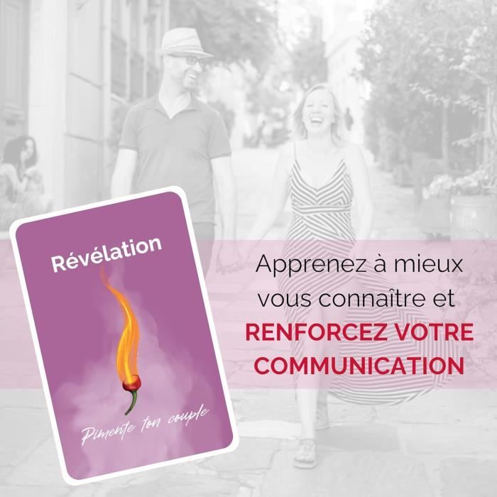 Jeu De Cartes Coquin Pour Couple - 50 Défis Pour Pimenter Votre Vie Intime - Version Mobile Incluse