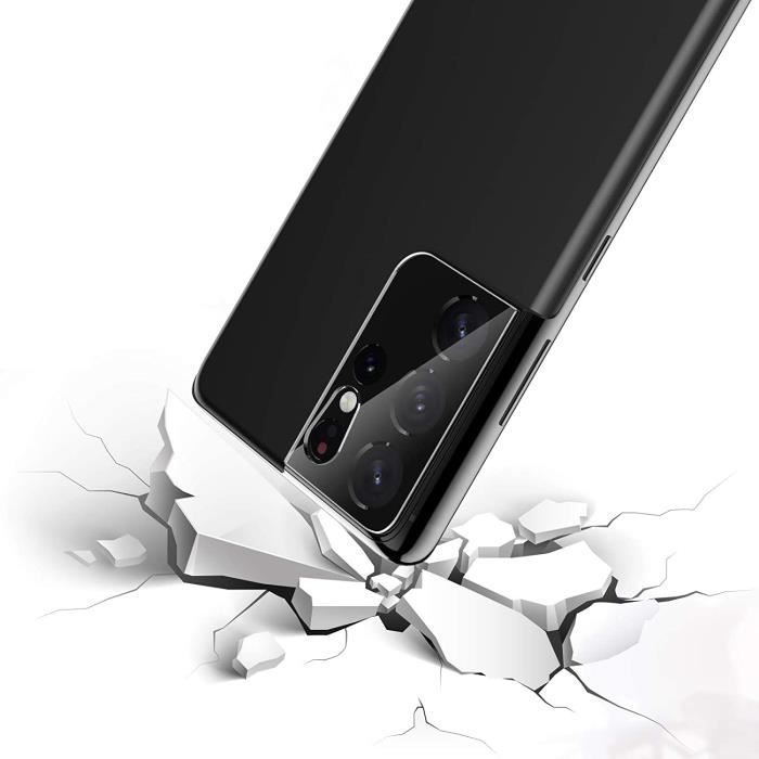 Generic Incassable Samsung Galaxy S21 Ultra l'Appareil Photo - Verre Trempé  - Protection à prix pas cher