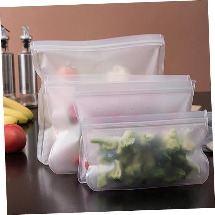 IMIKEYA Long Récipient De Stockage Alimentaire Hermétique En Plastique Empilable Pour Oignons Verts, Coriandre, Oignons Verts