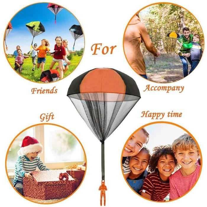 Jouet Pour Enfants En Plein Air Parachute De À Lancer À La Main
