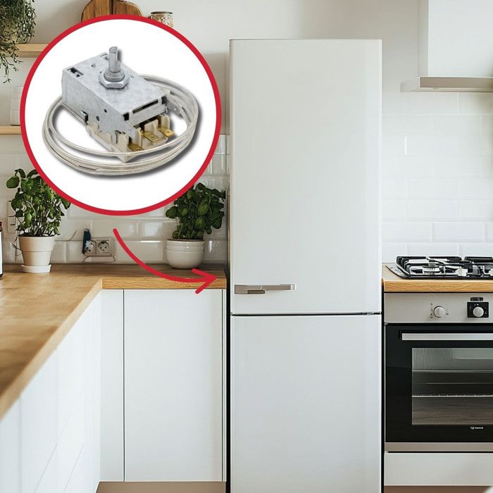 VOKS Thermodetektor Thermostat Ersatz Für Lebherr 6151086, Ranco K59 L1287 900mm Kapillarrohr 3x4 8mm Amp Fuer Kuehlschrank - View #9