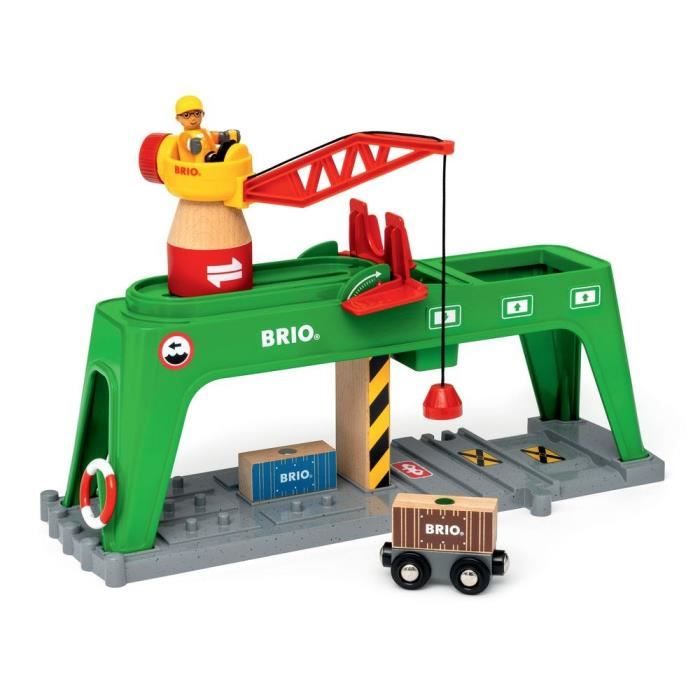 Chariot élévateur Brio : King Jouet, Véhicules de chantier et tracteurs  Brio - Véhicules, circuits et jouets radiocommandés